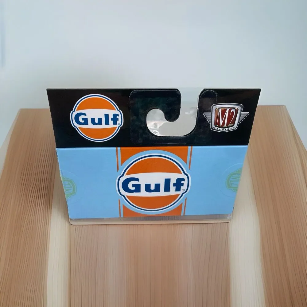 2025 M2 Machines Gulf Racing 1960 VW Delivery VAN Walmart Exclusive
